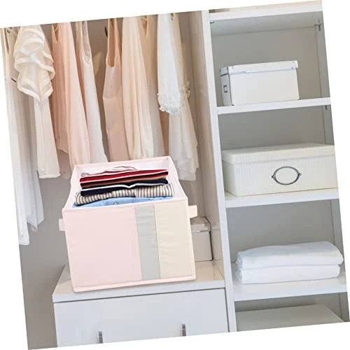 Alipis 2pcs Box Storage Basket Clothing Storage Drawers Jeans Organizer For Closet Foldable Garment Rack Collapsible Laundry Basket Nursery Decor Nursery Hamper Basket Storage Cases Child 3 Alipis 2pcs Box Storage Basket Clothing Storage Drawers Jeans Organizer For Closet Foldable Garment Rack Collapsible Laundry Basket Nursery Decor Nursery Hamper Basket Storage Cases Child - Image 3