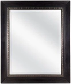 MCS 16x20 Inch Sloped Mirror, 21.5x25.5 Inch Overall Size, Silver (20562) -Safavieh Furniture 41ZBqXEi5EL. AC