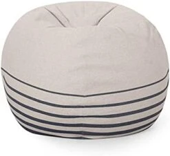 Christopher Knight Home Hudgeons 5 Foot Striped Bean Bag - Natural/Brown Stripes 26 Christopher Knight Home Hudgeons 5 Foot Striped Bean Bag - Natural/Brown Stripes -Safavieh Furniture 41ZE5abCBbL. AC