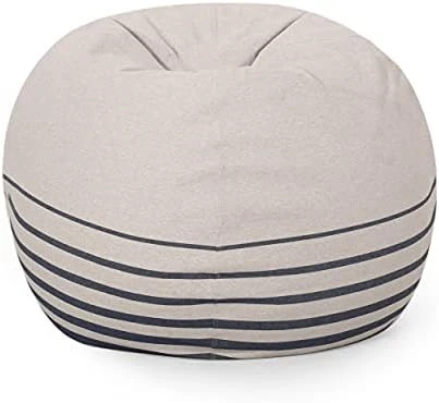Christopher Knight Home Hudgeons 5 Foot Striped Bean Bag - Natural/Brown Stripes 12 Christopher Knight Home Hudgeons 5 Foot Striped Bean Bag - Natural/Brown Stripes - Image 12