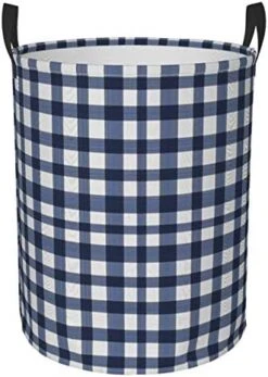 Foruidea Check Red Laundry Basket,Laundry Hamper,Collapsible Storage Bin,Oxford Fabric Clothes Baskets,Nursery Hamper For Home,Office,Dorm,Gift Basket -Safavieh Furniture 41ZVEe0gdmL. AC