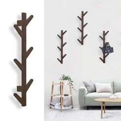 LYLY Coat Rack,Durable Bamboo Coat Hook,Modern-Style Hat Rack Used In Indoor Places Such As Corridors Kitchens Living Rooms Bedrooms Etc(8 Hooks). -Safavieh Furniture 41ZXxvy8OSL