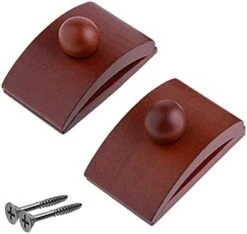 Classy Clamps Wooden Quilt Wall Hangers – 2 Large Clips (Black) And Screws For Wall Hangings - Tapestry Hangers / Quilt Hangers For Wall Hangings - Quilt Clips / Wall Clips For Hanging / Quilt Rack -Safavieh Furniture 41aJLXb6LNL. AC