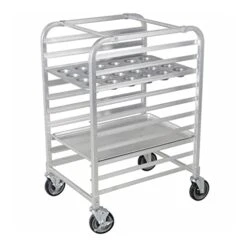 10 Pan End Load Half Height Bun / Sheet Pan Rack