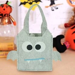 1 Pieces Halloween Bucket Halloween Candy Basket Magic Hat Canvas Buckets Bat Tote Bags Reusable Bags For Kids Halloween Party Celeb Dolls (A, One Size) 11 1 Pieces Halloween Bucket Halloween Candy Basket Magic Hat Canvas Buckets Bat Tote Bags Reusable Bags For Kids Halloween Party Celeb Dolls (A, One Size) -Safavieh Furniture 41akwMs1s0L