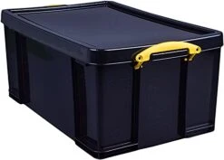 Products 48 Litre Storage Box - Solid Black