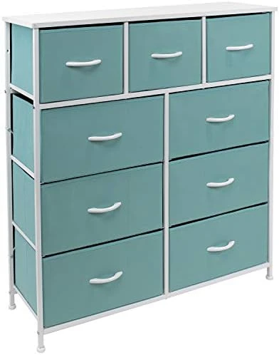 Sorbus Kids Dresser With 9 Drawers - Furniture Storage Chest Tower Unit For Bedroom, Hallway, Closet, Office Organization 5 Sorbus Kids Dresser With 9 Drawers - Furniture Storage Chest Tower Unit For Bedroom, Hallway, Closet, Office Organization - Image 5