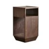 JYDQM Square Rotating Cabinet Living Room Bedroom Small Side Storage Bedside Table-60 * 32cm (Color : D)