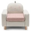 Costzon Kids Sofa, Toddler Chair W/Solid Wood Frame, Thick Cushion, Child Armchair For Play Room, Nursery, Kindergarten, Kids Room, Gift For 2-8 Years Old Boys & Girls, Toddler Couch (Chick)