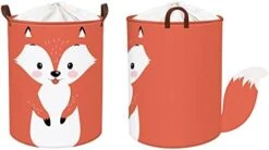 Clastyle 45L Cute 3D Dinosaur Waterproof Laundry Hamper Collapsible Green Children Laundry Baskets With Drawstring For Nursery, 14.2 * 17.7 In -Safavieh Furniture 41c7g4gUvL. AC