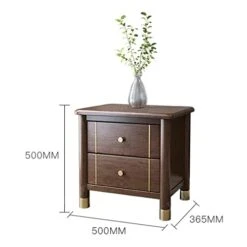 ERTUO Nightstand With 2 Drawers,Bedside Table Storage Cabinet,for Bedroom Living Room -Safavieh Furniture 41c85mU2MaL