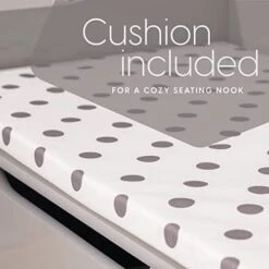 Milliard Wooden Toy Box And Storage Chest With Seating Bench - For Kids And Babies – Girls And Boys - Grey - Large