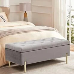 Apeaka Storage Bench Velvet Upholstered Tufted Settee Bench For Bedroom Living Room Entryway Rectangular Ottoman Bench Ivory 16 Apeaka Storage Bench Velvet Upholstered Tufted Settee Bench For Bedroom Living Room Entryway Rectangular Ottoman Bench Ivory -Safavieh Furniture 41cLjxmtgNL. AC