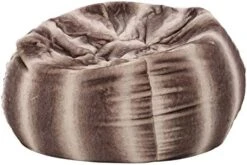 Heavy Metal Inc Meridian Bean Bag Plush Faux Fur Chair | Comfortable And Fun Beanbag For The Whole Family| Non-Spill Memory Foam Filling (Ash White) 18 Heavy Metal Inc Meridian Bean Bag Plush Faux Fur Chair | Comfortable And Fun Beanbag For The Whole Family| Non-Spill Memory Foam Filling (Ash White) -Safavieh Furniture 41caGuxy10L. AC