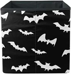 Dremagia Red Christmas Theme Toy Chest Box Open Large Fabric Storage Bin Basket For Gift, 13 X 13 Inch -Safavieh Furniture 41cb6FMY0L. AC