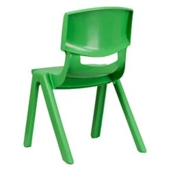 Flash Furniture Whitney 2 Pack Green Plastic Stackable School Chair With 15.5" Seat Height -Safavieh Furniture 41d4qtgKrIL