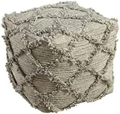 Signature Design By Ashley Absalom Hemp Pouf, 16 X 16 Inches, Multicolored -Safavieh Furniture 41d7fSXopS. AC