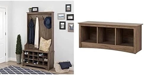 Prepac Space-Saving Entryway Hall Tree, 13Lx23.5Wx72.5H, Espresso 6 Prepac Space-Saving Entryway Hall Tree, 13Lx23.5Wx72.5H, Espresso - Image 6