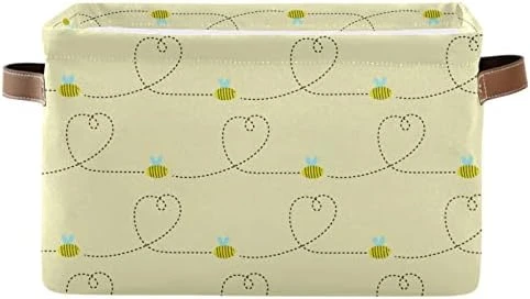 Beautiful Watercolor Leopard Spotted Rectangle Storage Organizer Canvas Collapsible Box Chest Organizer For Edroom Closet Kid's Toys Laundry 2 Pieces 9 Beautiful Watercolor Leopard Spotted Rectangle Storage Organizer Canvas Collapsible Box Chest Organizer For Edroom Closet Kid's Toys Laundry 2 Pieces - Image 9