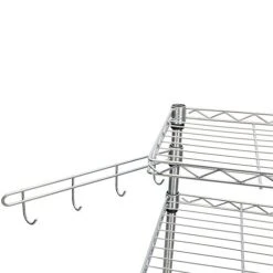 LISND 4 Layers Kitchen Bread Stand Microwave Rack Storage Cart Suitable For Family -Safavieh Furniture 41euv8wu6OL 1