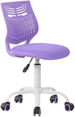 FurnitureR Writing Task Chair For Teens Boys Girls Desk Chair With Backrest For Study Room Bedroom, Home Office (Purple) 13 FurnitureR Writing Task Chair For Teens Boys Girls Desk Chair With Backrest For Study Room Bedroom, Home Office (Purple) -Safavieh Furniture 41f93FRxm3L. AC