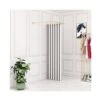 SHIJINHAO Portable Locker Room, Clothing Store Fitting Room Floor-Standing Mobile Shielding Privacy Protection Fitting Room, Cut Off Used For The Mall, Boutiques (Color : White, Size : 80x80cm)