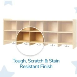 Angeles Value Line 10-Section Wall Locker, ANG7160, Kids Classroom Coat Rack & Storage Shelves, Cubby Organizer For Daycare, Playroom And Preschool 11 Angeles Value Line 10-Section Wall Locker, ANG7160, Kids Classroom Coat Rack & Storage Shelves, Cubby Organizer For Daycare, Playroom And Preschool -Safavieh Furniture 41fIJlnoL2L