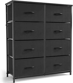 SMUG Dresser, Drawers Dresser For Bedroom Cabinet Organizers Wood Top Table Furniture With 8 Fabric Storage Drawers Chest Tower Unit, Chest Of Drawers For Closet, Living Room, Hallway, Porch -Safavieh Furniture 41fd1u zytL. AC