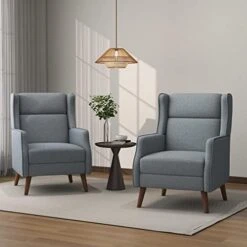 UIXE 3 Piece Indoor Comfy Sectional Sofa With Accent Chairs For Living Room, Linen Fabric Couch Modern Bedroom Loveseat 2-Seat Armchair For Home Apartment Small Space (Yellow) 26 UIXE 3 Piece Indoor Comfy Sectional Sofa With Accent Chairs For Living Room, Linen Fabric Couch Modern Bedroom Loveseat 2-Seat Armchair For Home Apartment Small Space (Yellow) -Safavieh Furniture 41fjcIttFAL. AC