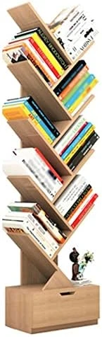 Tree Shelf, Tree Shaped Standing Shelf, Vertical Floor-to-ceiling Bookshelves, Space Saving Tree Bookshelves For Living Room Home Office Bookshelves In Office, Living Room ( Color : Wood Color , Size 8 Tree Shelf, Tree Shaped Standing Shelf, Vertical Floor-to-ceiling Bookshelves, Space Saving Tree Bookshelves For Living Room Home Office Bookshelves In Office, Living Room ( Color : Wood Color , Size - Image 8
