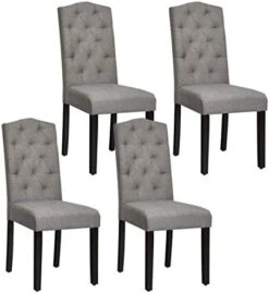 Giantex Parsons Chairs, Set Of 2 Uphostered Kitchen Dining Chairs W/Wood Legs, Padded Seat, Linen Fabric, Nails, Tufted Dining Chairs, Ideal For Dining Room, Kitchen, Living Room 23 Giantex Parsons Chairs, Set Of 2 Uphostered Kitchen Dining Chairs W/Wood Legs, Padded Seat, Linen Fabric, Nails, Tufted Dining Chairs, Ideal For Dining Room, Kitchen, Living Room -Safavieh Furniture 41fzRs7M0PL. AC