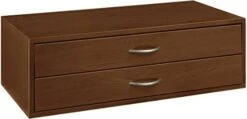 Organized Living FreedomRail 1 Drawer Double Hang OBox - Midnight Live