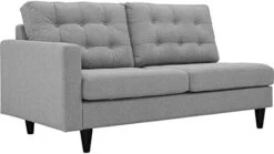 Modway Empress Mid-Century Modern Upholstered Fabric Side Armless Lounge Accent Chair Azure -Safavieh Furniture 41g9SrRlvgL. AC