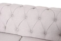 DRNCURN Chesterfield Sofa With Nail-Head For Living Room Office Sofa Set Modern Fabric Sofa Accent Tufted Chairs For Living Room -Safavieh Furniture 41gFoosqQ9L