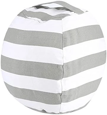 Aqur2020 Large Capacity Stuffed Storage Bag Large Capacity Kids Stuffed Toy Household Supplies Storage Bag Organizer Space Saver Bags (L Grey) 5 Aqur2020 Large Capacity Stuffed Storage Bag Large Capacity Kids Stuffed Toy Household Supplies Storage Bag Organizer Space Saver Bags (L Grey) - Image 5