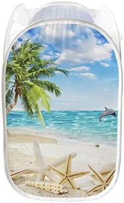 Forchrinse Cool Horse Painting Mesh Pop-up Laundry Hamper Laundry Basket Collapsible Design,Suitable For Children's Room,College Dorm,Travel -Safavieh Furniture 41ggDueTZmL. AC 1