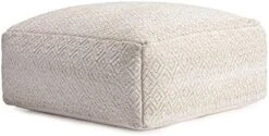 Anji Mountain Square Pouf , 22" X 22" X 17", Gray 25 Anji Mountain Square Pouf , 22" X 22" X 17", Gray -Safavieh Furniture 41ghV2Mo3bL. AC