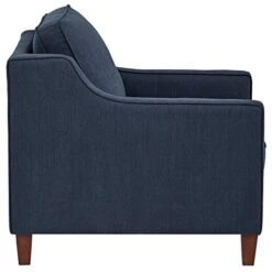 Amazon Brand – Stone & Beam Blaine Modern Upholstered Living Room Accent Chair, 32.3"W, Navy Blue -Safavieh Furniture 41h3fdLXXdL