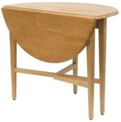 COLIBROX 42-inch Round Drop-Leaf Folding Dining Kitchen Accent Table (Walnut) -Safavieh Furniture 41hFMzSUG5L