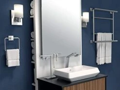 Gatco 1595 Elevate Fixed Mounted Minimalist Mirror, Chrome, 30"H -Safavieh Furniture 41heItDAeAL