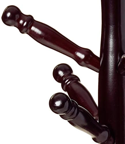 Frenchi Furniture Swivel Coat Rack Stand In Oak Finish 4 Frenchi Furniture Swivel Coat Rack Stand In Oak Finish - Image 4