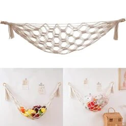 Grotera Boho Stuffed Animal Storage Net Stuffed Net Or Hammock For Small Stuffed Animals Or Plushies Plush Toy Storage Holder Toy Hammock For Stuffed Animals