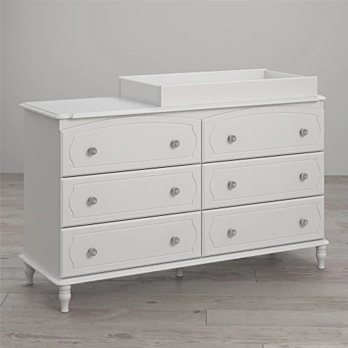 Little Seeds Rowan Valley Laren 6 Drawer Changing Table, White 14 Little Seeds Rowan Valley Laren 6 Drawer Changing Table, White - Image 14