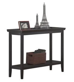 Convenience Concepts Ledgewood Console Shelf Table, Black -Safavieh Furniture 41jbqb3ig2L