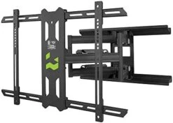 Kanto PDX650 Full Motion Articulating TV Wall Mount For 37-inch To 75-inch TVs | Low Profile With 22" Extension | Integrated Cable Management | Swivel And Tilt Capable | Black -Safavieh Furniture 41k5ERasi L. AC