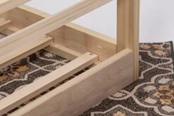 Twin Full Or Queen House Bed With Railings Handmade In The USA -Safavieh Furniture 41kqy1q0SHL