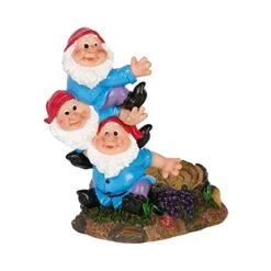 Starsoul Gnomes Single Wine Bottle Holder Funny Wine Rack Resin Wine Holder Stand Holiday Party Decor For Home Kitchen Bar Countertop Tabletop Best Gift For Wine Lovers