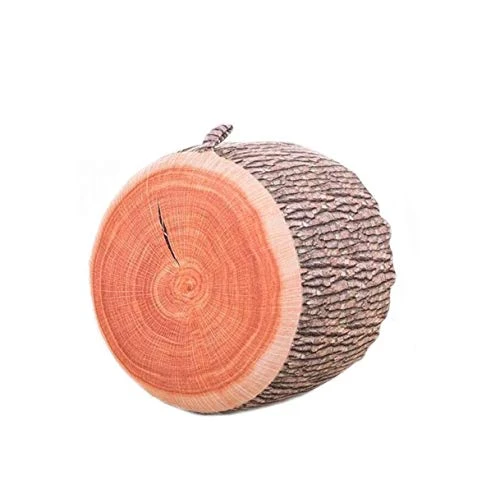 Fruit Cartoon Plush Inflatable Seat Seat Sofa Thickened Folding Stool Gifts For Children (Tree Stump) 1 Fruit Cartoon Plush Inflatable Seat Seat Sofa Thickened Folding Stool Gifts For Children (Tree Stump)