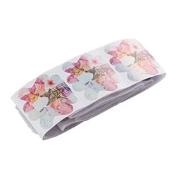 MatureGirl Color Nail Paper Holder French Nail Extension Nail Thickened Multi Color Butterfly Paper Holder 100/300 Pieces (A, One Size)