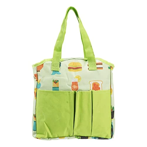 RXMORI Children Gardening Handbag, Colorful Cartoon Oxford Cloth Hook And Loop Design Portable Gardening Tools Storage Bag 3 RXMORI Children Gardening Handbag, Colorful Cartoon Oxford Cloth Hook And Loop Design Portable Gardening Tools Storage Bag - Image 3